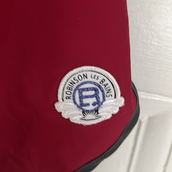 Robinson Les Bains swimsuits. Burgundy. - Picture 3 of 6